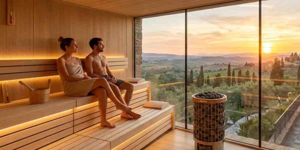 Sauna a Perugia: come scegliere e installare la sauna finlandese o il bagno turco in casa o in struttura